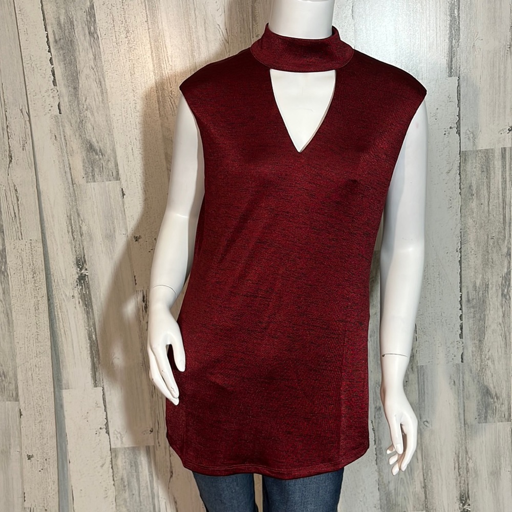 G2- small- womens cute red tank top size S CARMEN NEW